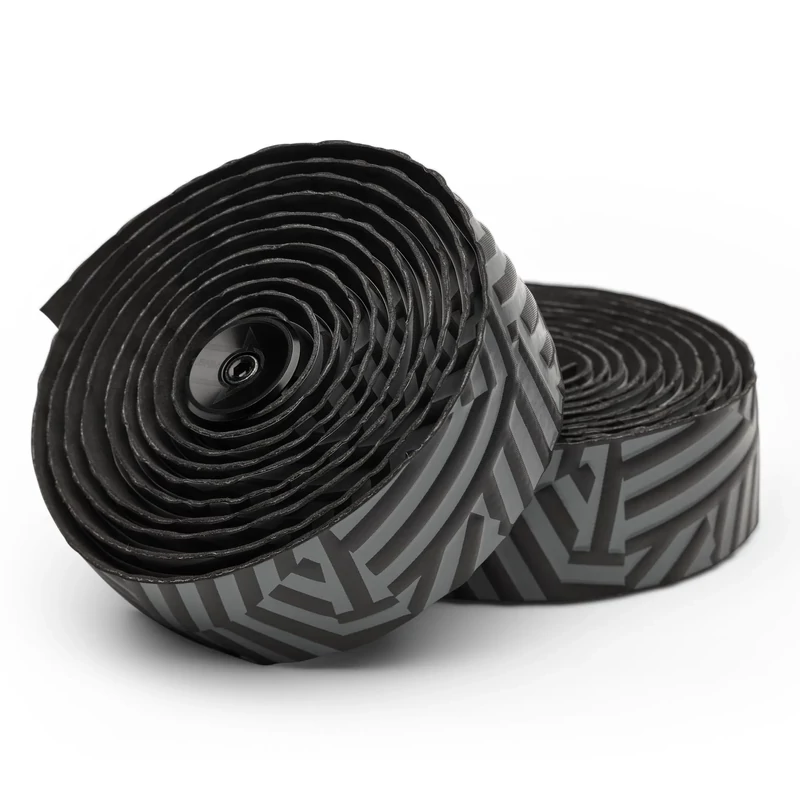 PRO Pioneer Team kerékpár kormánybandázs - fekete/szürke