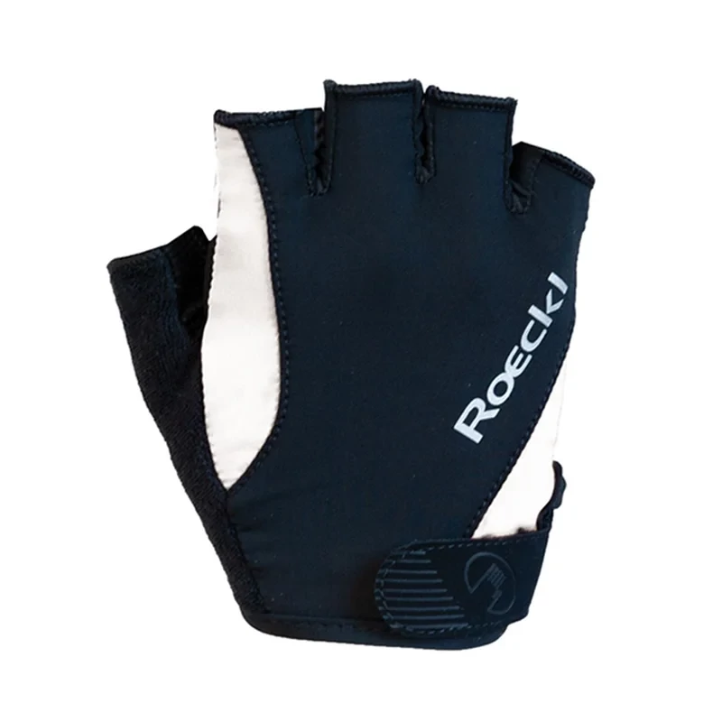 ROECKL Basel rövid ujjú kerékpáros kesztyű - fehér