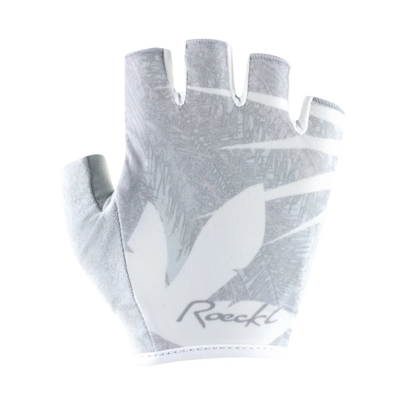 ROECKL Dedna rövid ujjú kerékpáros kesztyű - fehér