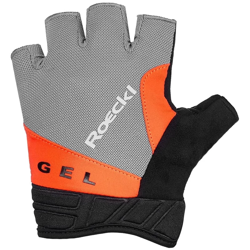 ROECKL Itamos rövid ujjú kerékpáros kesztyű - szürke