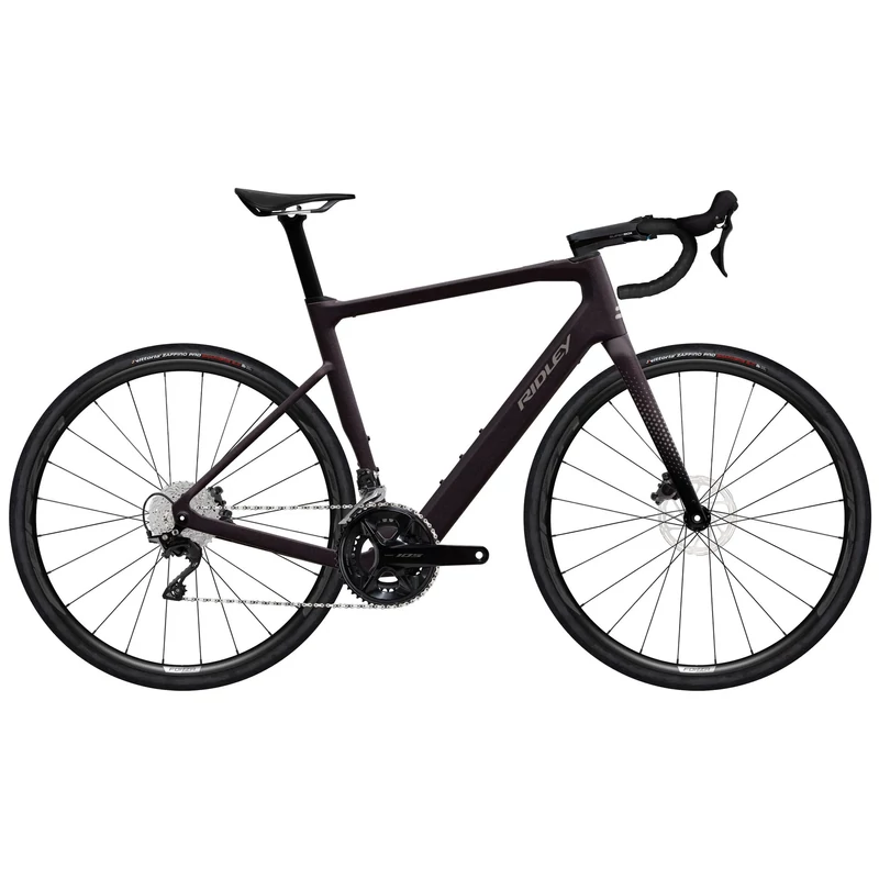 RIDLEY E-Grifn 105 elektromos országúti kerékpár - szilva