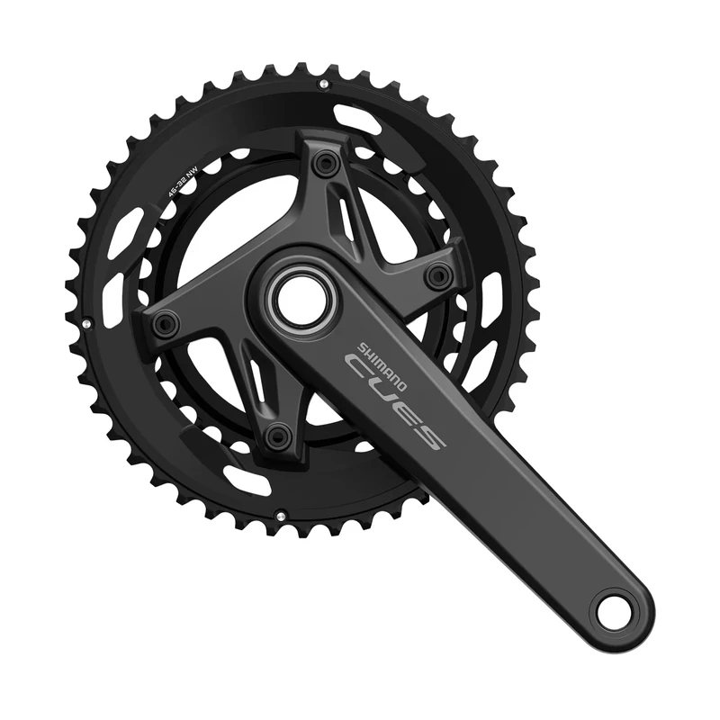 SHIMANO Cues FC-U6030-2 kerékpár hajtómű - 46-32T - 165 mm