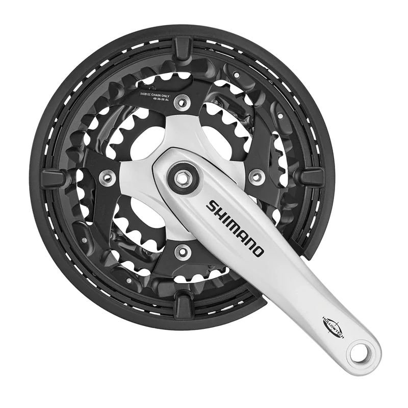 SHIMANO Deore FC-T521 kerékpár hajtómű - ezüst - 44-32-24T - 170 mm