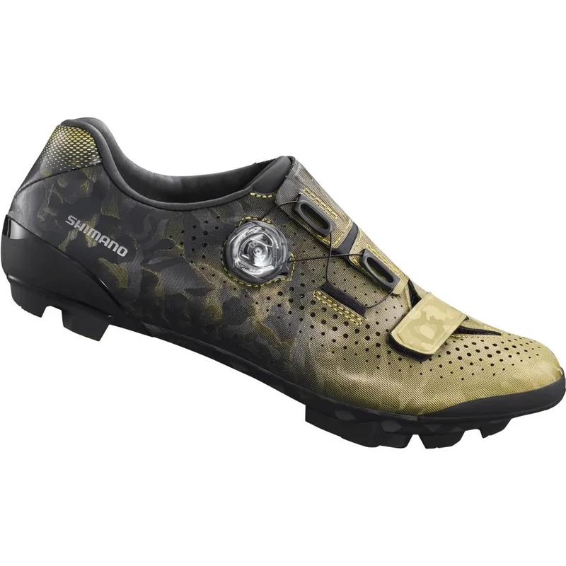 SHIMANO RX800 WMN női Gravel kerékpáros cipő - arany 36