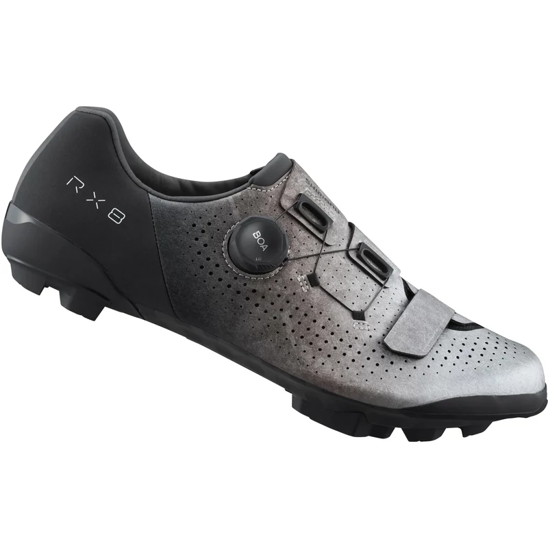 SHIMANO RX801 gravel kerékpáros cipő - ezüst
