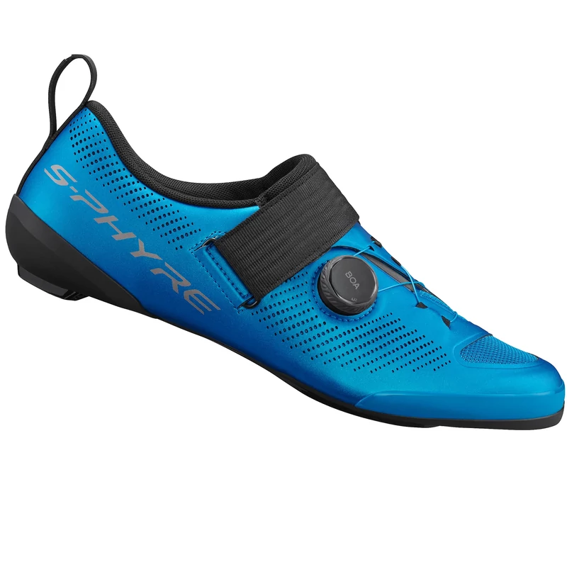 SHIMANO TR903 triathlon kerékpáros cipő - kék - 38