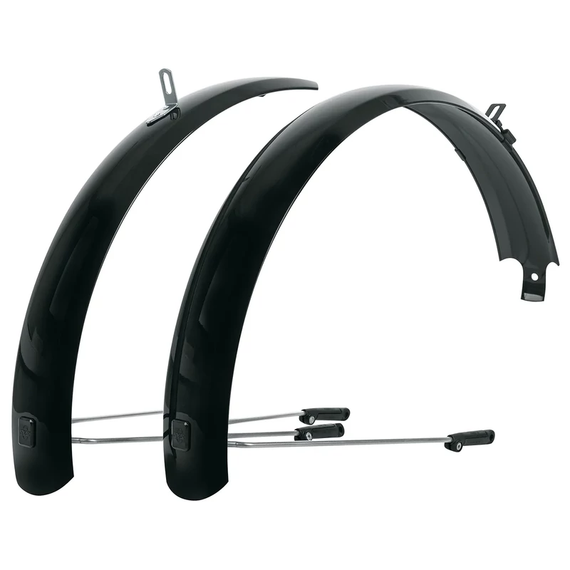 SKS Bluemels Basic 60 kerékpár sárvédő szett - fekete