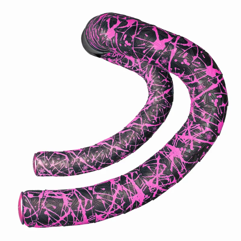 SUPACAZ Super Sticky Kush Splat kerékpár kormánybandázs - pink