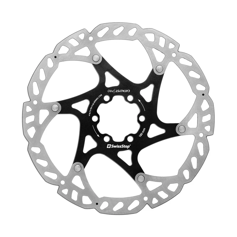 SwissStop Catalyst Pro kerékpár féktárcsa - 6 csavaros