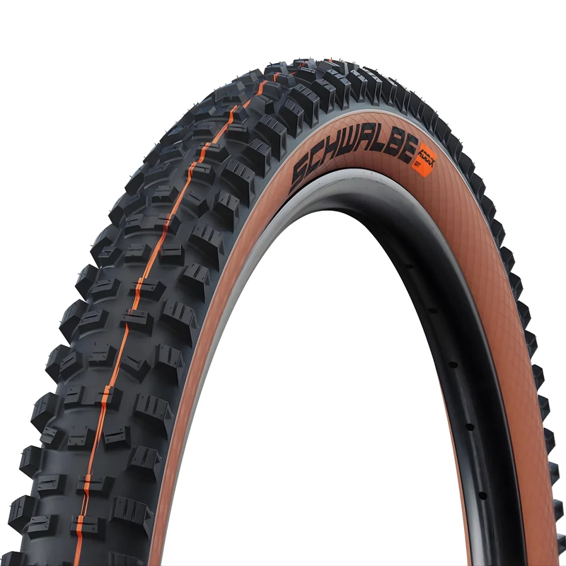 SCHWALBE Hans Dampf Trail Soft kerékpár külső gumi - bronz