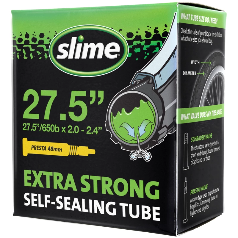 SLIME Extra Strong defektálló kerékpár belső gumi - 27.5 - S48