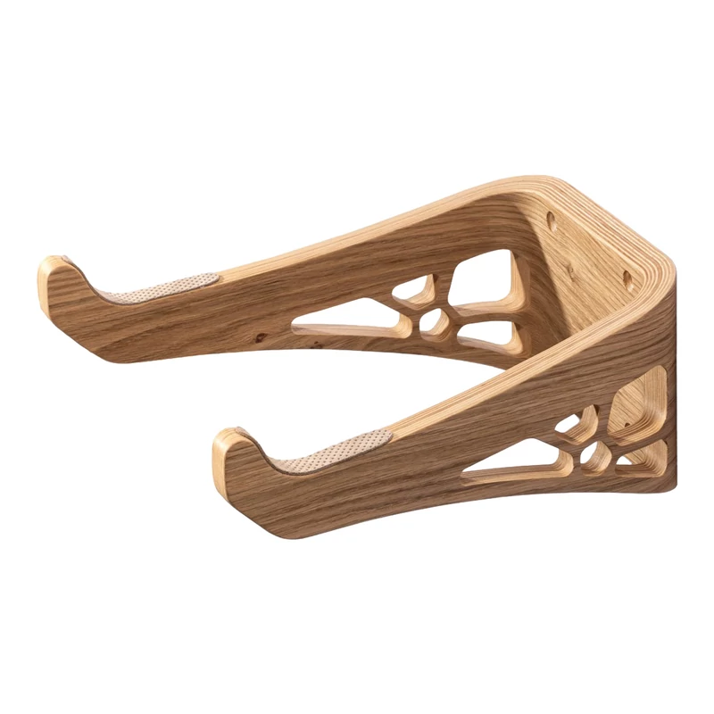 absoluteBLACK Premium Oak kerékpár fali tartó