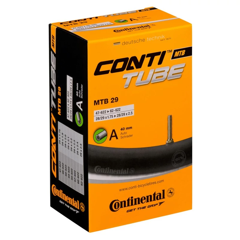 CONTINENTAL MTB 29 Wide kerékpár belső gumi, 40mm autószeleppel