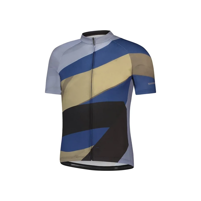 SHIMANO Irodori kerékpáros rövid ujjú mez - matt arany L