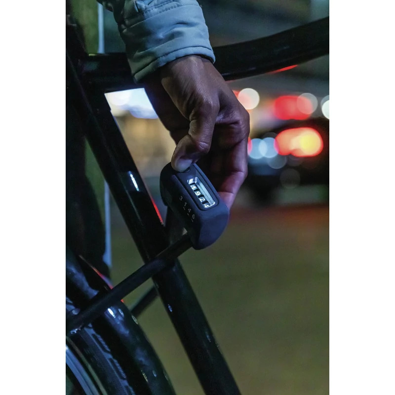 ABUS Bordo Combo 6000C LED hajtogatható kerékpár lakat + SH - 4