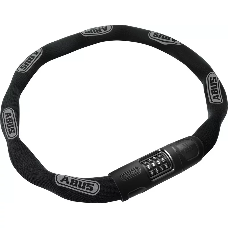ABUS Steel-O-Chain 8808C láncos kerékpár lakat - fekete - 85 cm