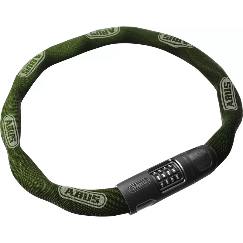 ABUS Steel-O-Chain 8808C láncos kerékpár lakat - zöld - 85 cm