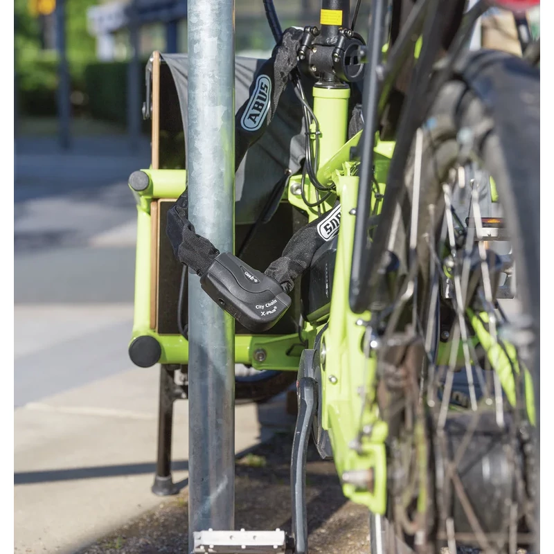 ABUS Granit CityChain XPlus 1060 láncos kerékpár lakat - 110 mm - 2