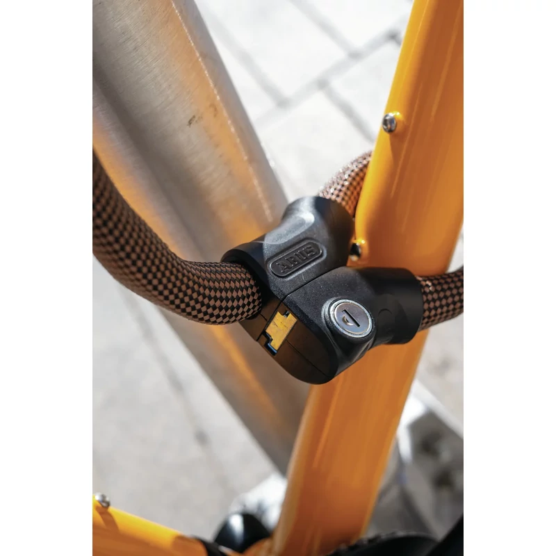 ABUS Infinity Loop 1806 láncos kerékpár lakat - fekete - 110 cm - 6
