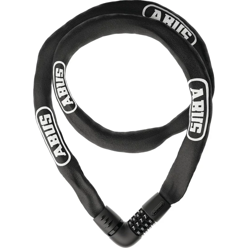 ABUS Tresor 6807C láncos kerékpár lakat - fekete - 140 cm