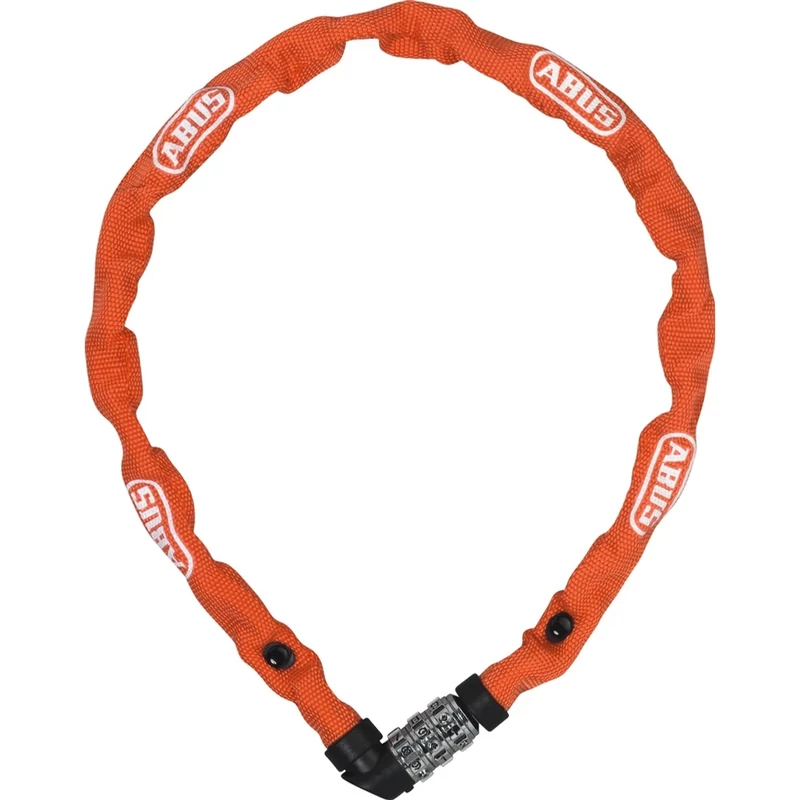 ABUS Web 1200 láncos kerékpár lakat - narancs - 60 cm