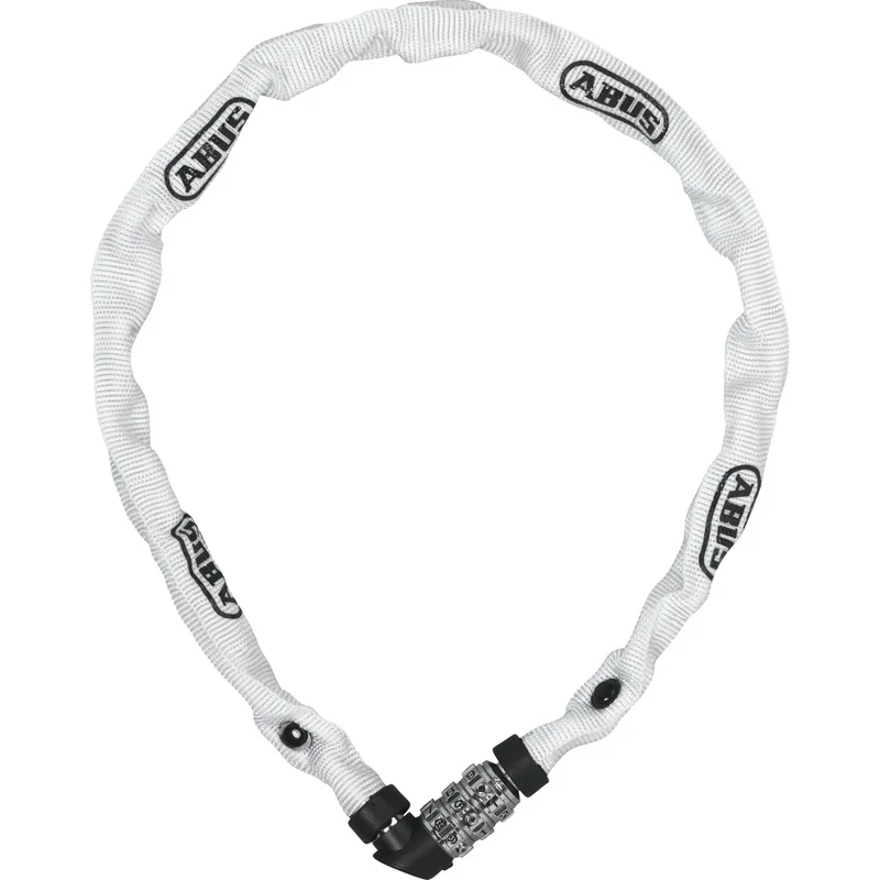 ABUS Web 1200 láncos kerékpár lakat - fehér - 60 cm