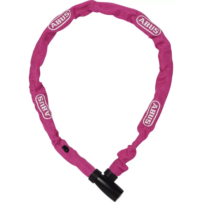 ABUS Web 1500 láncos kerékpár lakat - pink - 60 cm