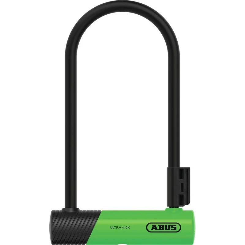 ABUS Ultra 410K kerékpár U-lakat + SH - zöld - 230 mm - 2
