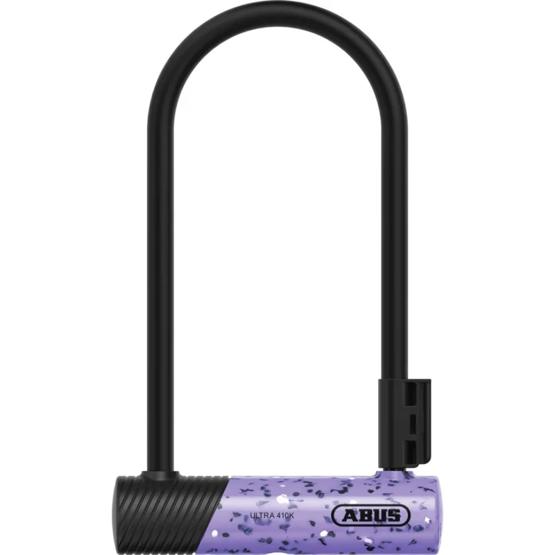ABUS Ultra 410K kerékpár U-lakat + SH - lila - 230 mm - 2