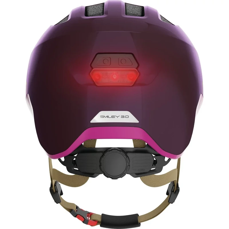 ABUS Smiley 3.0 ACE LED gyerek bukósisak - királylila - S - 3