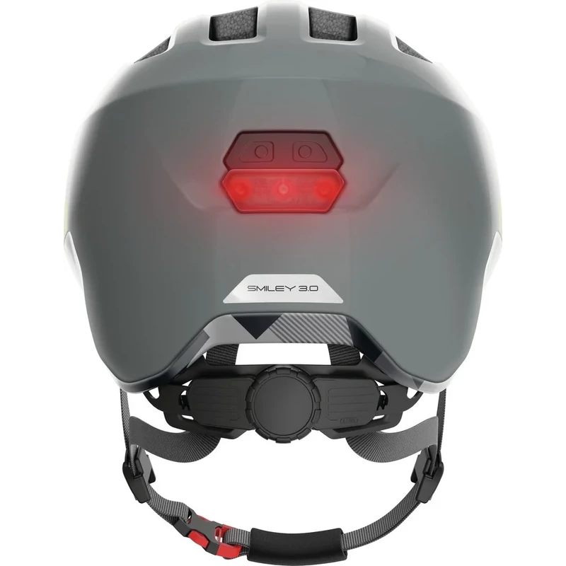 ABUS Smiley 3.0 ACE LED gyerek bukósisak - fényes szürke - S - 3