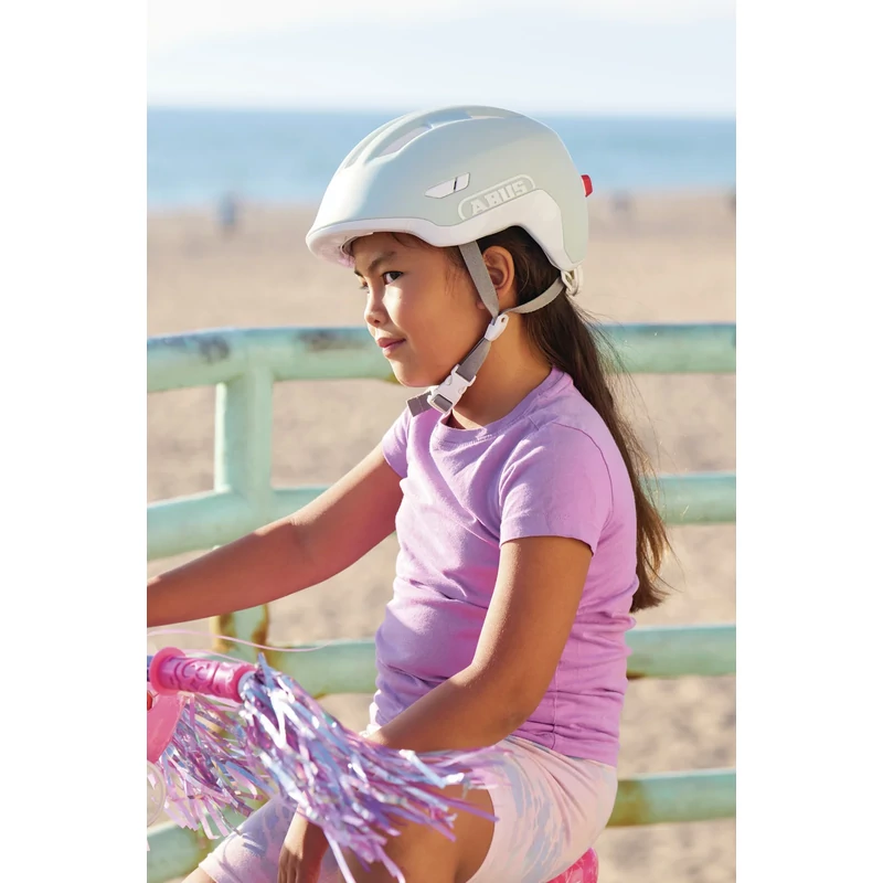 ABUS Smiley 3.0 ACE LED gyerek bukósisak - bársony fekete - M - 7