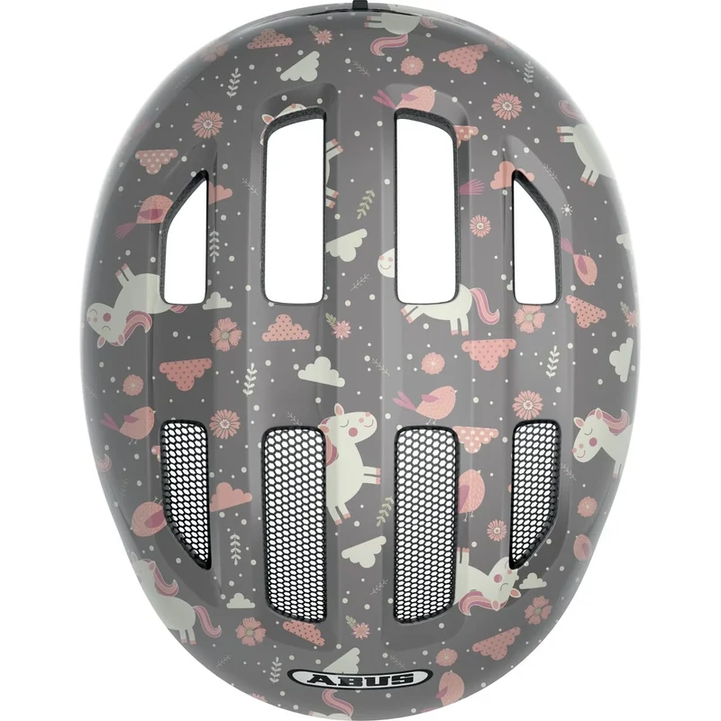 ABUS Smiley 3.0 gyerek bukósisak - szürke lovas - S - 4