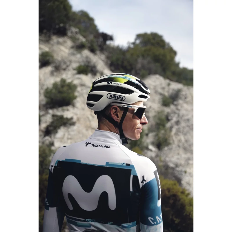 ABUS AirBreaker 2.0 Pure kerékpáros sisak - fehér - S - 10