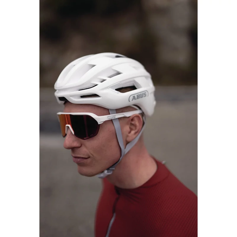 ABUS AirBreaker 2.0 Pure kerékpáros sisak - fehér - S - 16