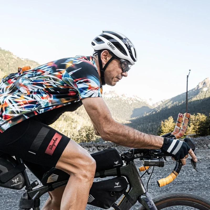 ABUS AirBreaker Pure kerékpáros sisak - szürke - L - 8