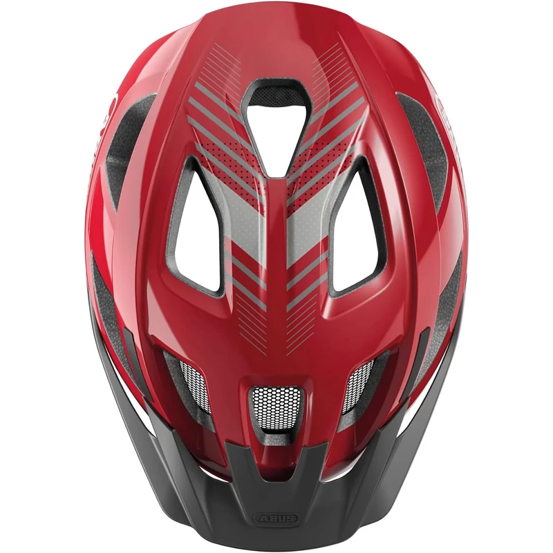 ABUS Aduro 3.0 városi kerékpáros sisak - lángoló vörös - M - 6