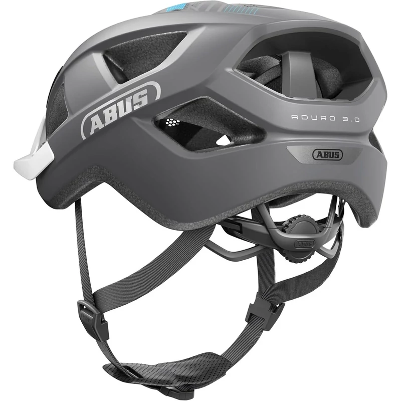 ABUS Aduro 3.0 városi kerékpáros sisak - verseny szürke - M - 4