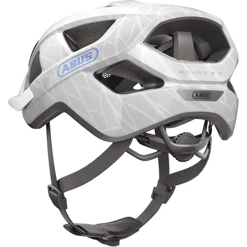 ABUS Aduro 3.0 városi kerékpáros sisak - fehér mintás - M - 4