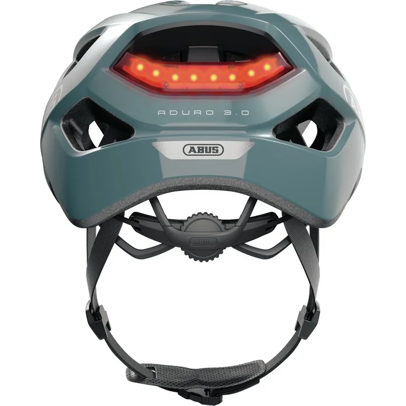 ABUS Aduro 3.0 LED kerékpáros sisak - gleccser kék - S - 4