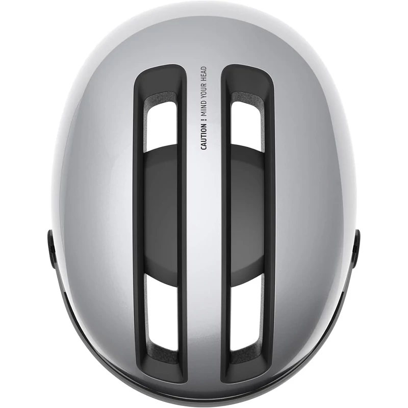 ABUS Hud-Y ACE kerékpáros sisak - csillogó ezüst - M - 6