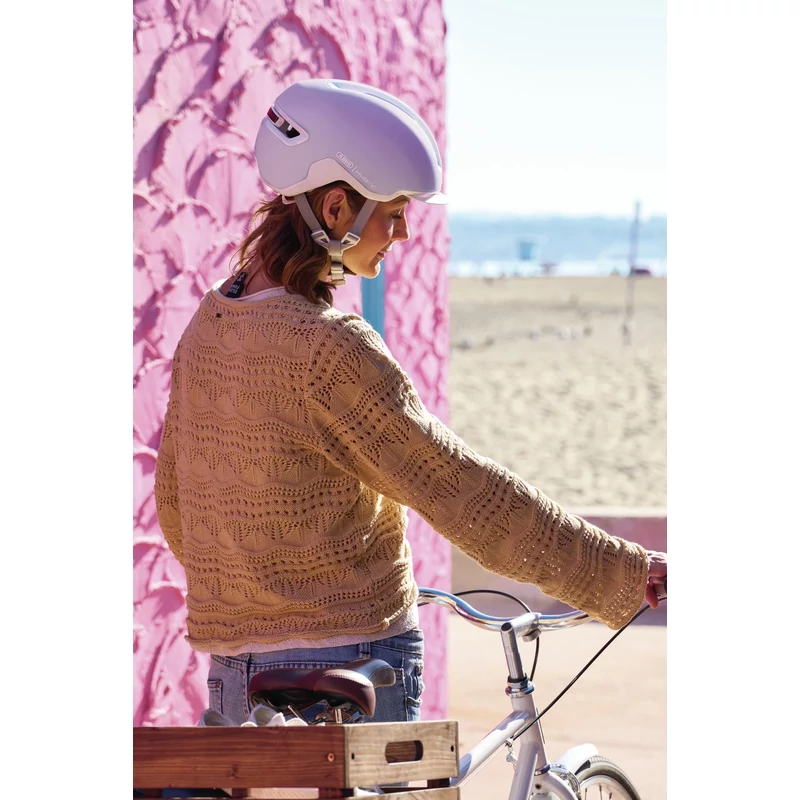 ABUS Hud-Y Pure kerékpáros sisak - fehér - M - 8