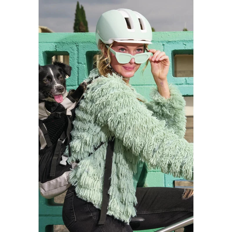 ABUS Hud-Y Pure kerékpáros sisak - fehér - M - 9