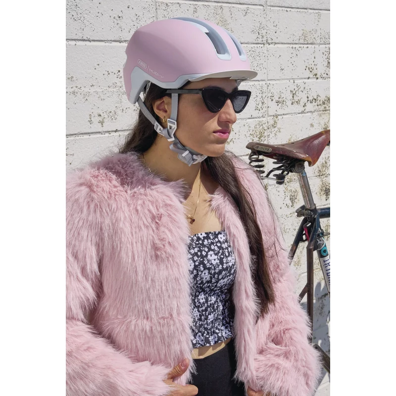 ABUS Hud-Y Pure kerékpáros sisak - fehér - M - 10