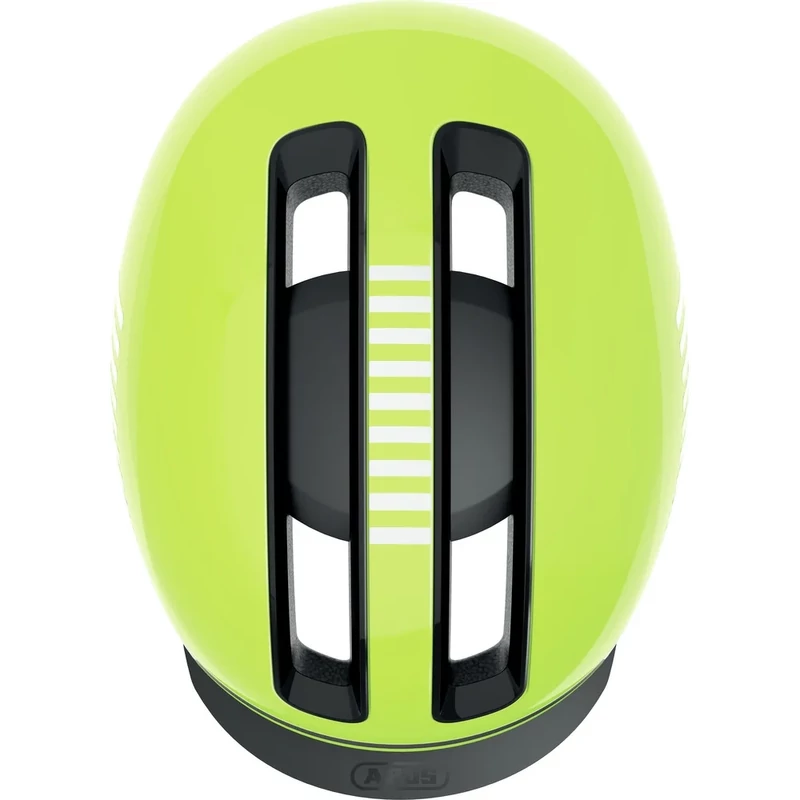 ABUS Hud-Y kerékpáros sisak - neonsárga - M - 4
