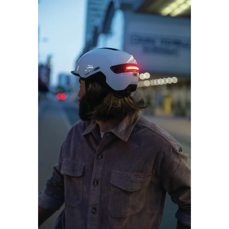 ABUS Hud-Y kerékpáros sisak - bársony fekete - M - 5