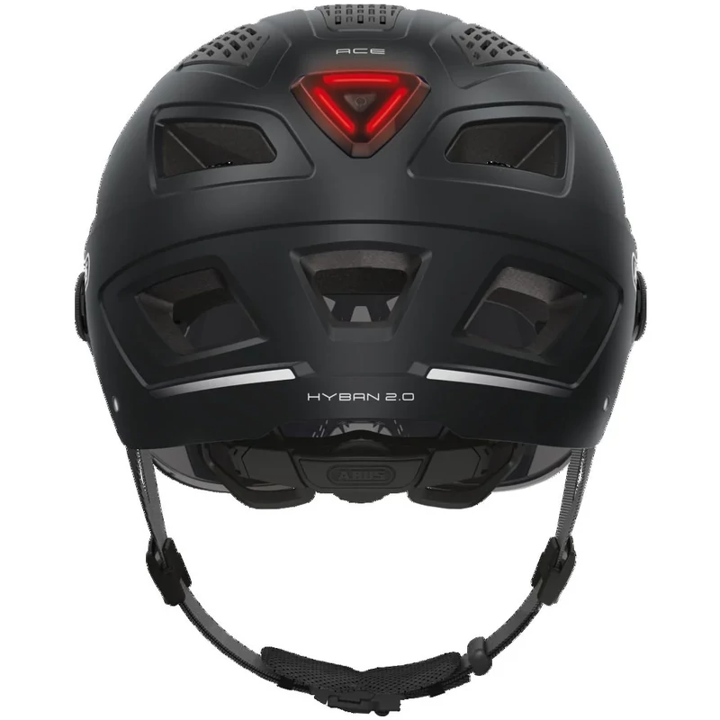 ABUS Hyban 2.0 ACE kerékpáros sisak - bársony fekete - M - 3
