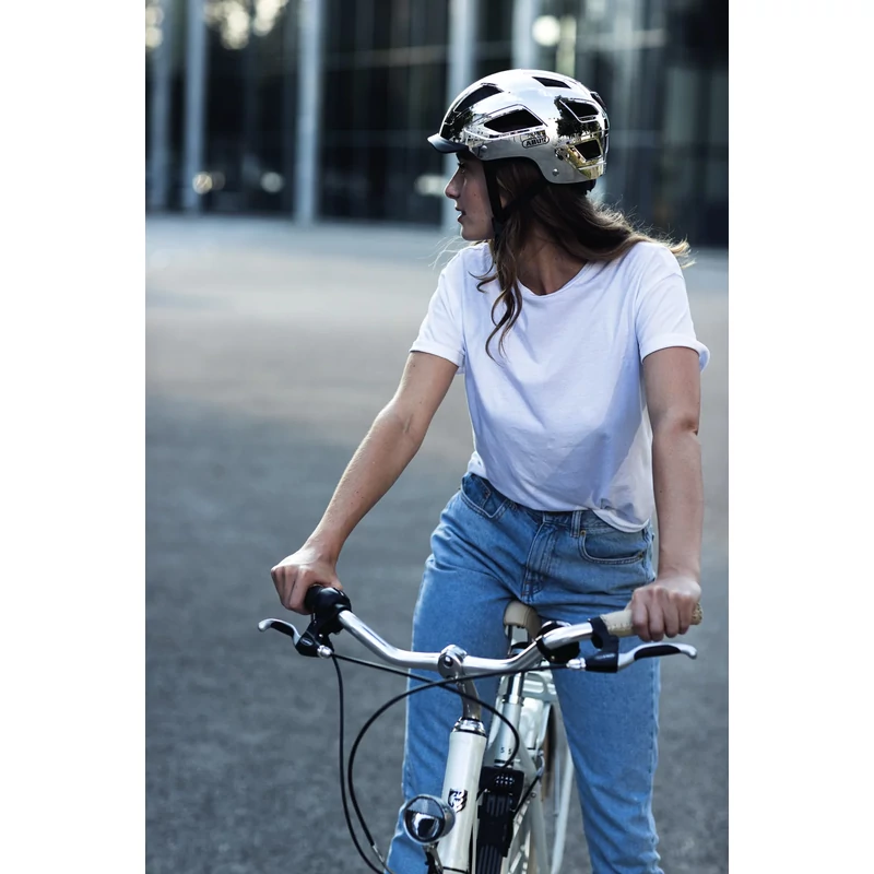 ABUS Hyban 2.0 kerékpáros sisak - bársony fekete - M - 5