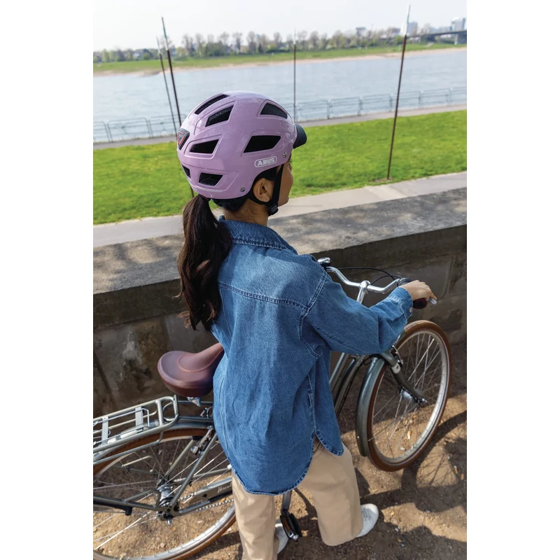 ABUS Hyban 2.0 kerékpáros sisak - bársony fekete - M - 7