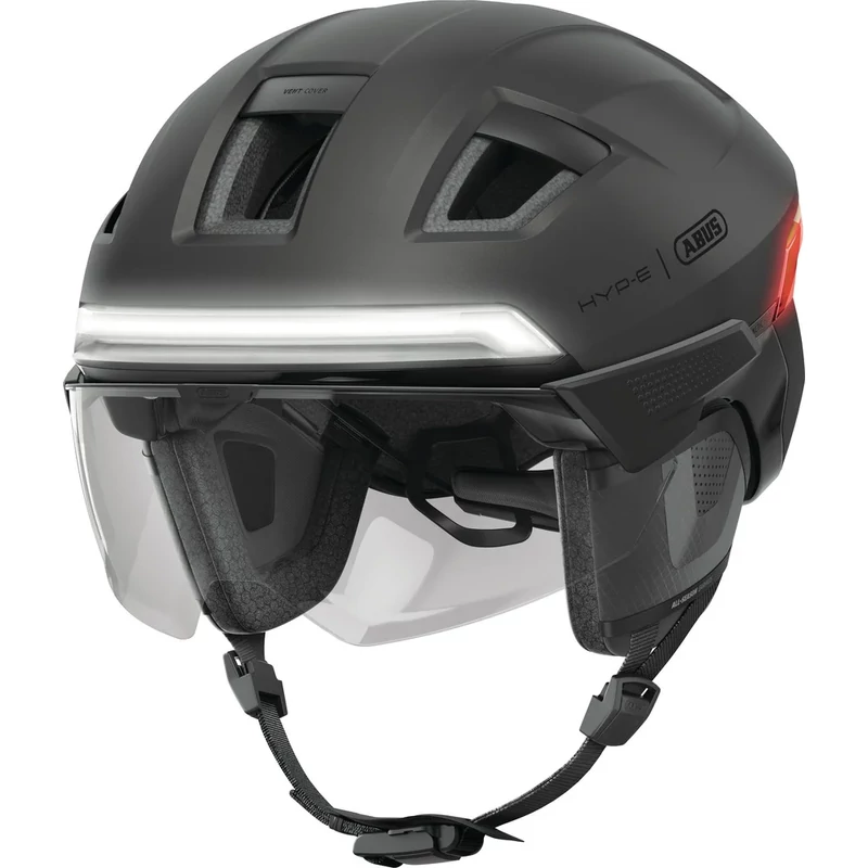 ABUS HYP-E BL.ACE kerékpáros sisak - titánszürke - M - 5